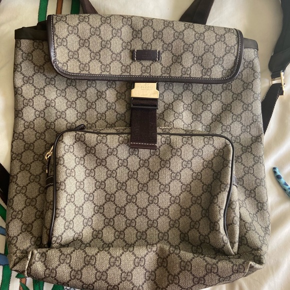 Gucci Handbags - Gucci GG drawstring backpack